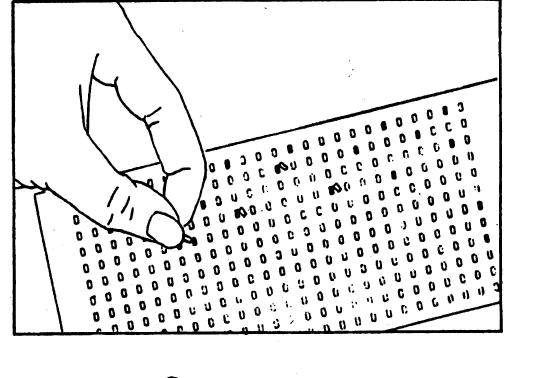 punch card