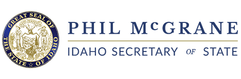 Phil McGrane, Idaho Secretary of State